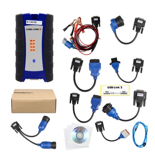 NEXIQ 2 USB Link + Software Diesel Truck Diagnostic Tool With All Adapters