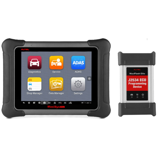 Original Autel MaxiSys Elite II with J2534 ECU Programming Support Wifi / Bluetooth Full Diagnostic Scanner 2 year free Update Online + Free MV108