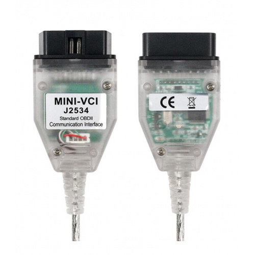 MINI VCI V16.00.017 Latest Version FTDI FT232RL Chip High Performance OBD SAEJ2534 For Toyota/Lexus MINI-VCI TIS