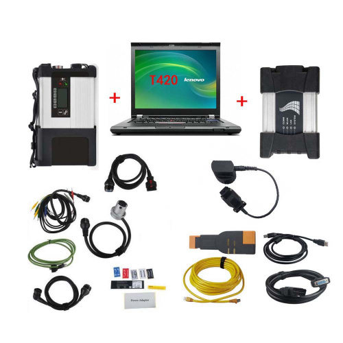 MB STAR C5 Doip 2023.09 + ICOM NEXT 2023.12 With Lenovo T420 laptop Softwares Full Set Ready to Use