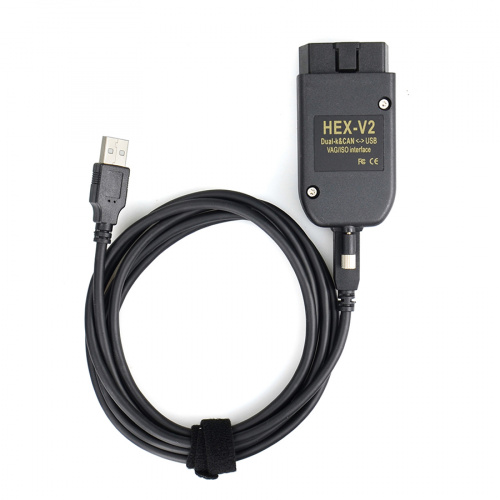 V23.11 VAG COM VCDS HEX V2 Intelligent Dual-K & CAN USB Interface for VW AUDI Skoda Seat