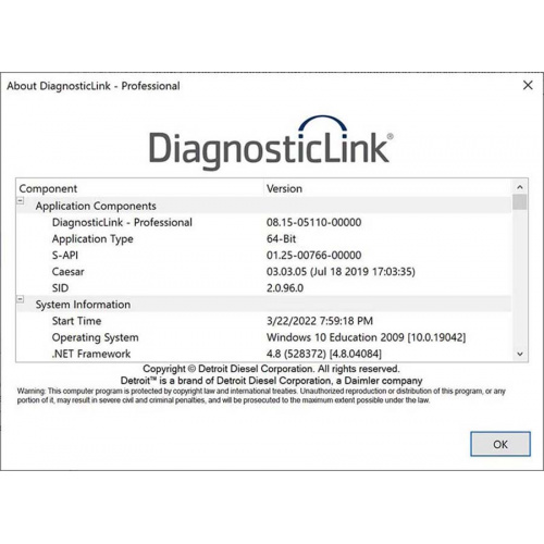 2023 DDDL 8.15 Detroit Diesel DiagnosticLink 8.15 SP0 Professional Level10 + Troubleshooting 