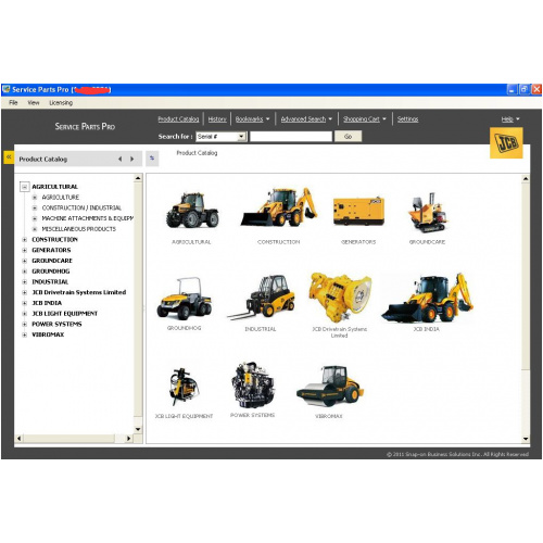 JCB PartsPlus+ Electronic Parts Catalog v2 (2.00.0004) With Service Manuals 2017