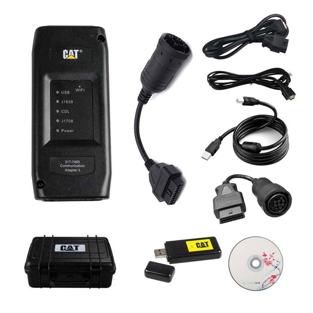 2023A 2019C CAT Caterpillar ET Diagnostic Adapter III CAT ET 3 truck Diagnostic With WIFI