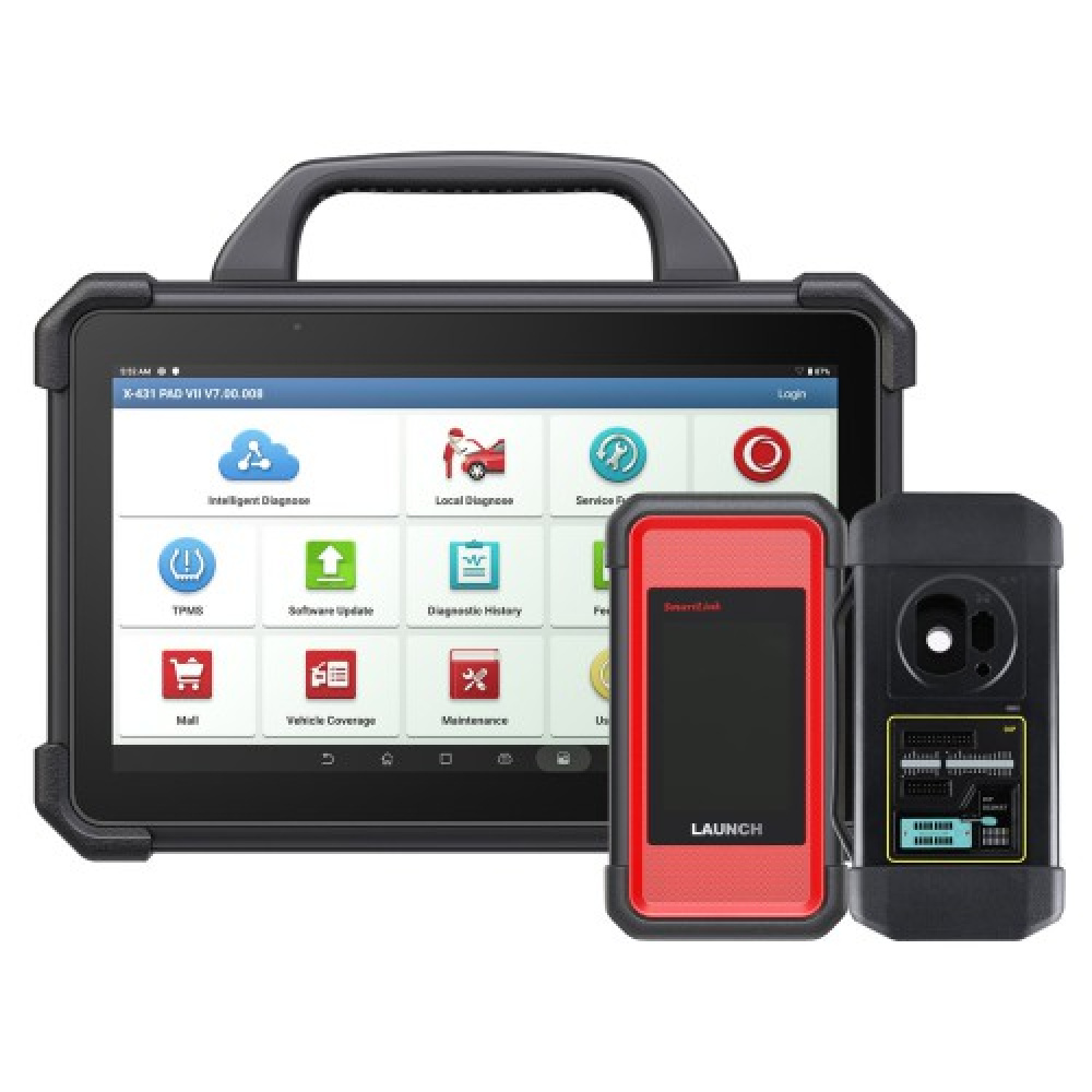 Launch X-431 PAD VII PAD 7 Elite Plus GIII X-Prog 3 Full System Diagnostic Tool Support Key Programming/ Online Coding Programming and ADAS Calibration